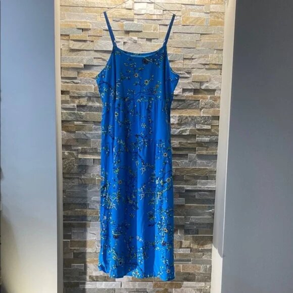 Yesno Women's Plus Size Floral Midi Dress - Picture 2 of 8